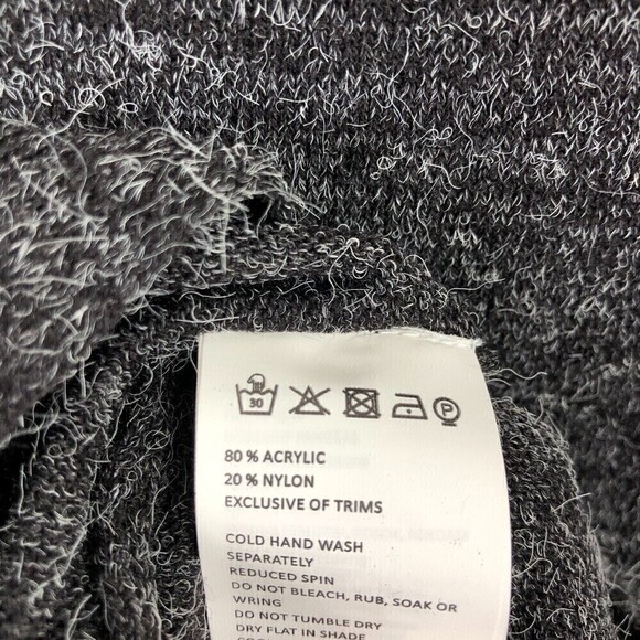 Bardot Womens Melange Sweater Dress in Charcoal X-Small - Picture 12 of 12